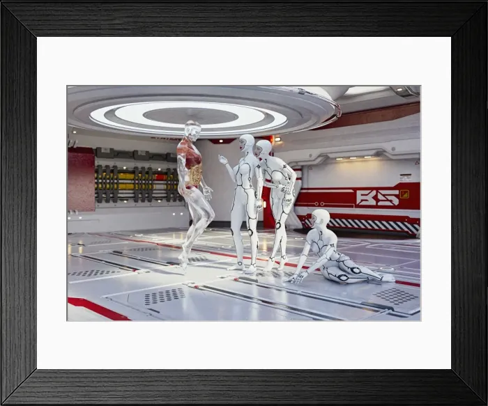 Framed Print : ai, anatomy, ar, artificial intelligence, augmented reality, body, color image, concept Framed Print : ai, anatomy, ar, artificial intelligence, augmented reality, body, color image, concept