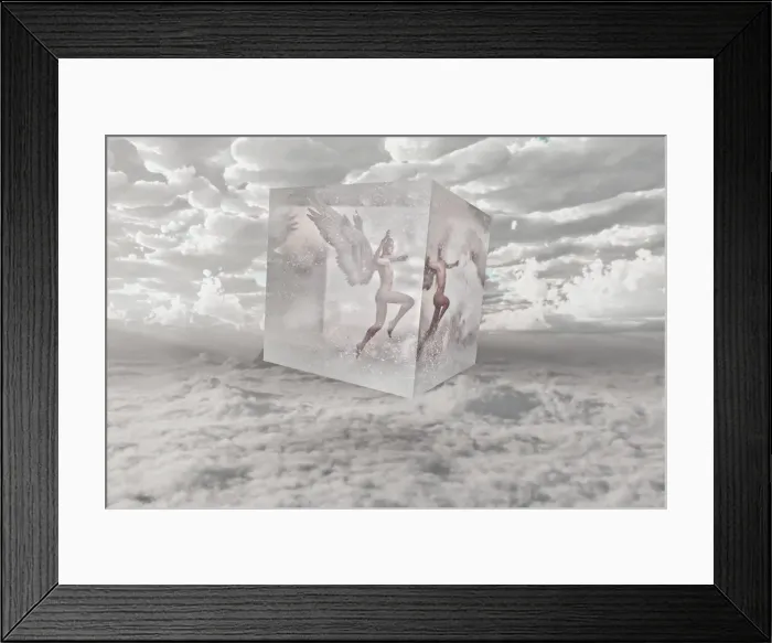 Framed Print : angel, ar, augmented reality, bizarre, cloud, cold, color image, concept, confinement Framed Print : angel, ar, augmented reality, bizarre, cloud, cold, color image, concept, confinement