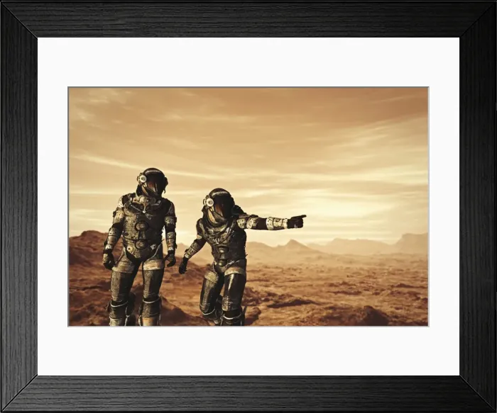 Framed Print : adventure, ar, astronaut, augmented reality, color image, computer graphic, concept Framed Print : adventure, ar, astronaut, augmented reality, color image, computer graphic, concept