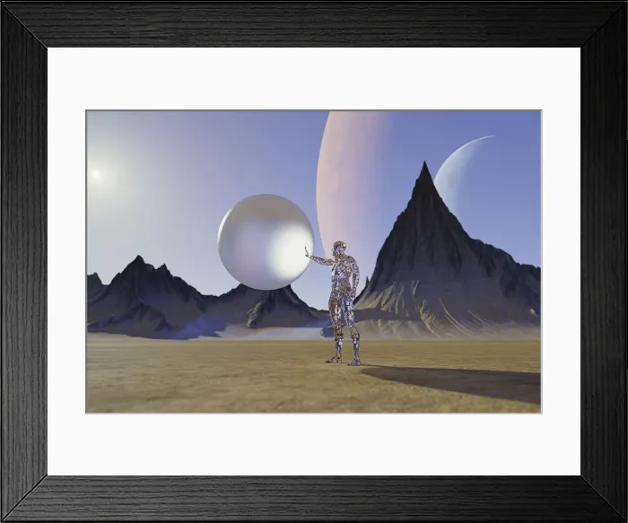 Framed Print : ai, alien, android, ar, arms outstretched, artificial intelligence, augmented reality Framed Print : ai, alien, android, ar, arms outstretched, artificial intelligence, augmented reality