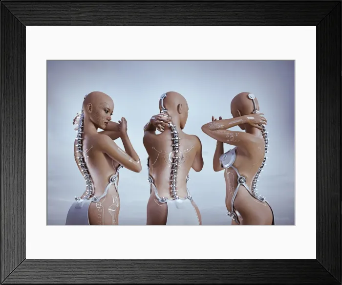 Framed Print : ai, ar, artificial intelligence, augmented reality, body, cloud, color image, concept Framed Print : ai, ar, artificial intelligence, augmented reality, body, cloud, color image, concept