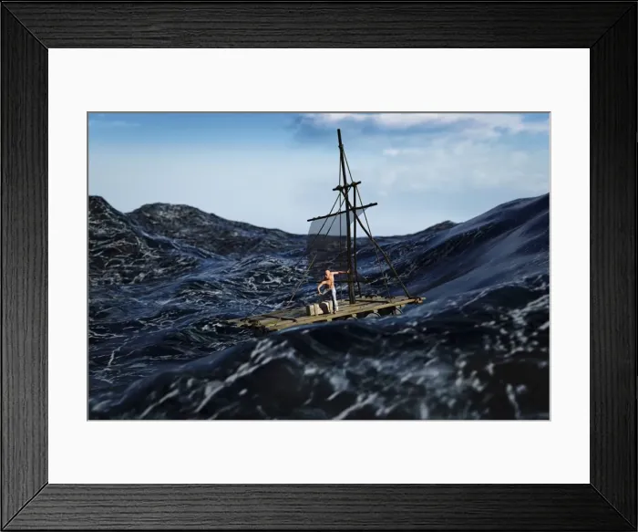 Framed Print : adversity, alone, ar, augmented reality, background people, battle, challenge, choppy Framed Print : adversity, alone, ar, augmented reality, background people, battle, challenge, choppy