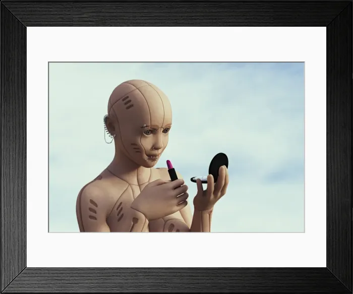 Framed Print : abundance, ai, alternative, android, applying, artificial intelligence, augmented reality