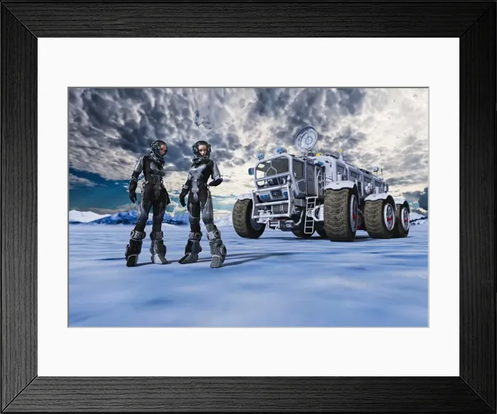 Framed Print : ai, all terrain vehicle, android, artificial intelligence, astronaut, augmented reality Framed Print : ai, all terrain vehicle, android, artificial intelligence, astronaut, augmented reality