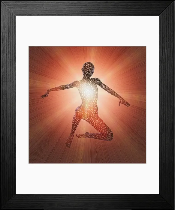 Framed Print : action, android, color image, concept, copy space, cyberspace, cyborg, digital composite Framed Print : action, android, color image, concept, copy space, cyberspace, cyborg, digital composite