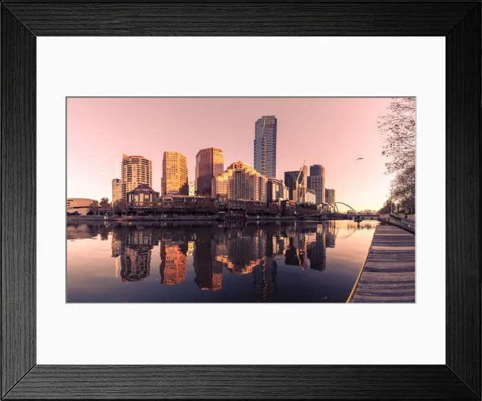 Framed Print : Melbourne, Australia Framed Print : Melbourne, Australia