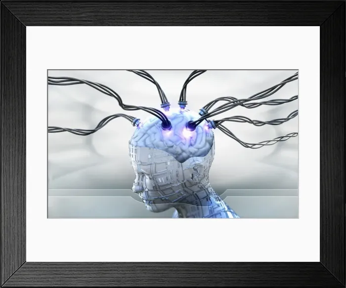 Framed Print : Artificial intelligence Framed Print : Artificial intelligence