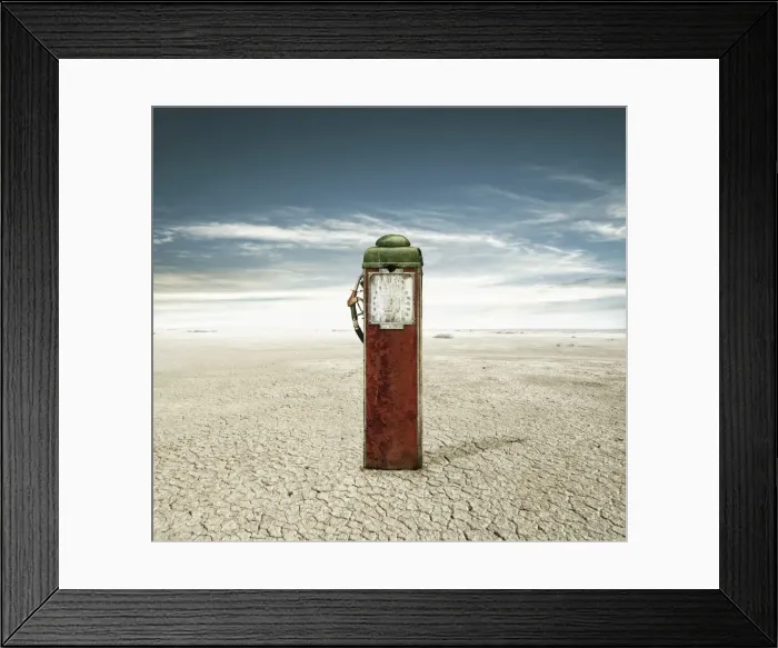 Framed Print : Low resources