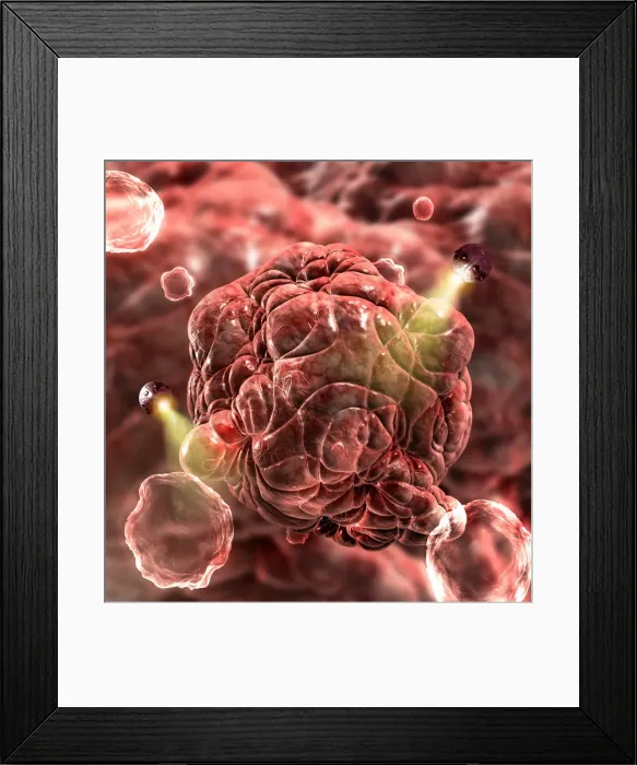Framed Print : nanotechnology