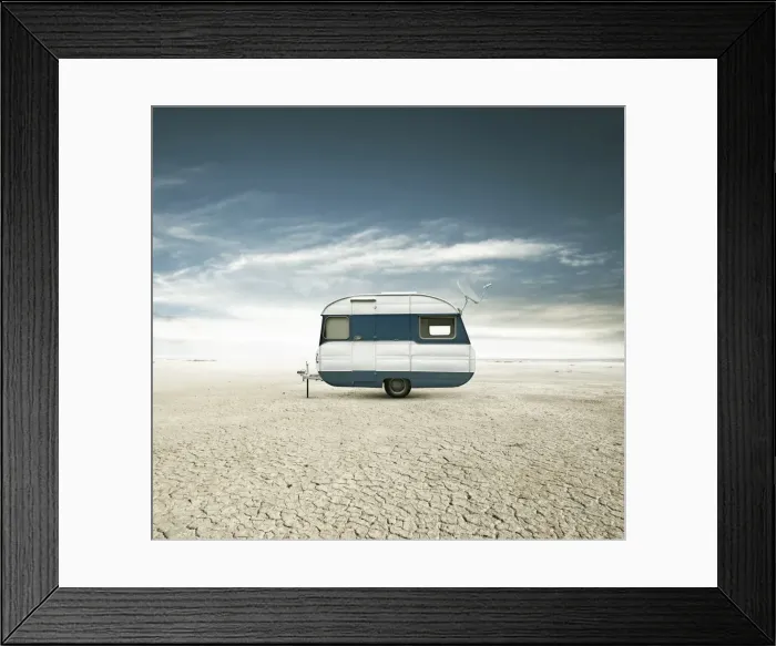 Framed Print : remote access