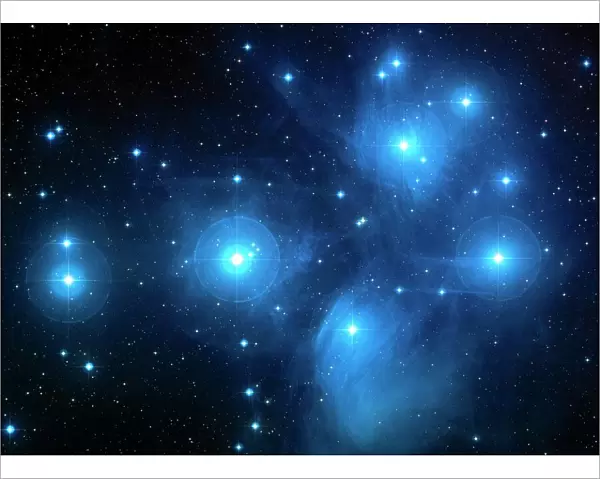 Abundance, Astronomy, Black Background, Blue, Color Image, Concepts, Cosmology