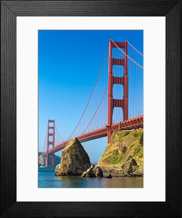 Framed Print : Golden Gate Bridge Framed Print : Golden Gate Bridge