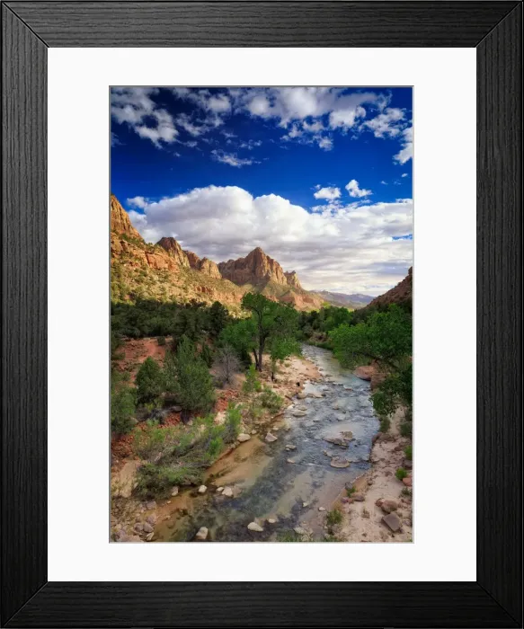 Framed Print : Watchman Zion National Park Framed Print : Watchman Zion National Park