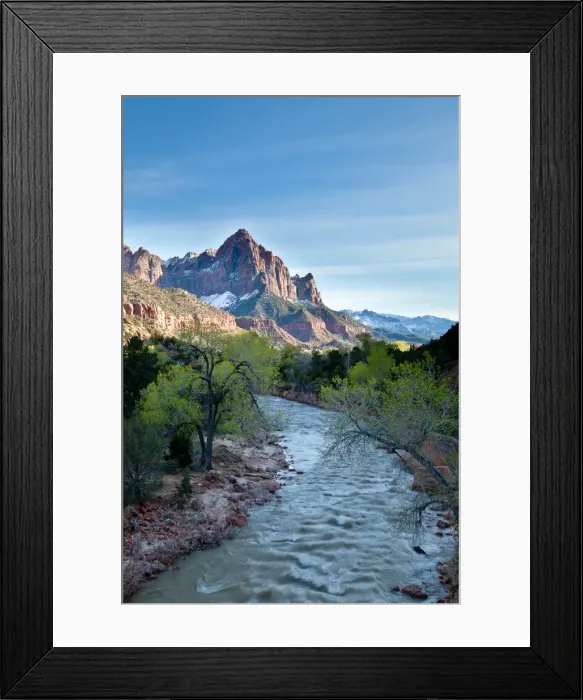Framed Print : Watchman - Zion National Park Framed Print : Watchman - Zion National Park