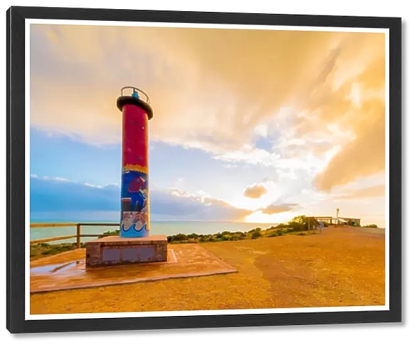Lighthouse Memorial at Pinky Point, Ceduna, South Australia  /  Australia