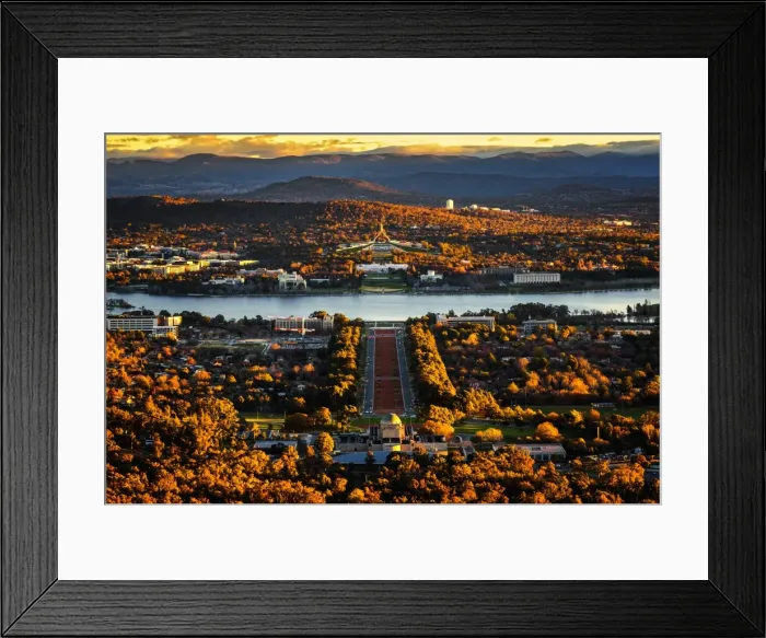 Framed Print : Canberra, Australian Capital Territory