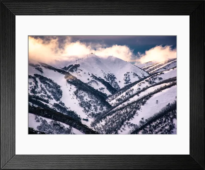 Framed Print : Australian Alps