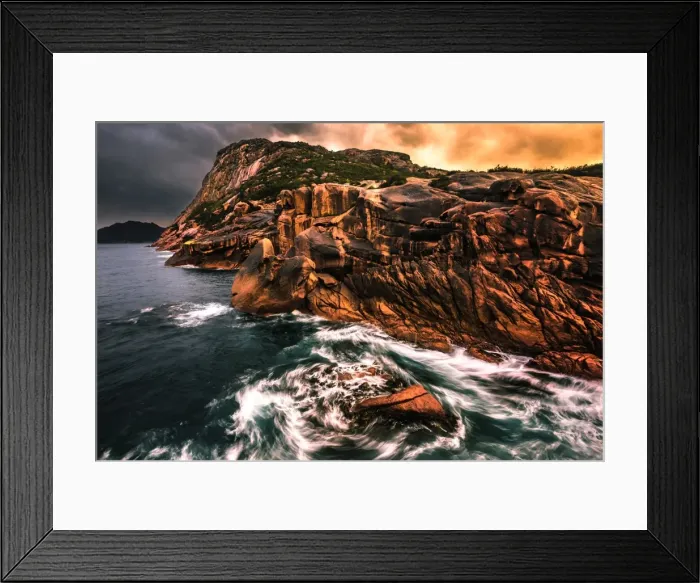 Framed Print : Sleepy Bay at Freycinet National Park Framed Print : Sleepy Bay at Freycinet National Park