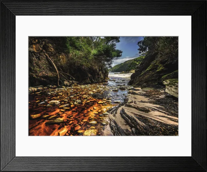 Framed Print : Ketchem Bay
