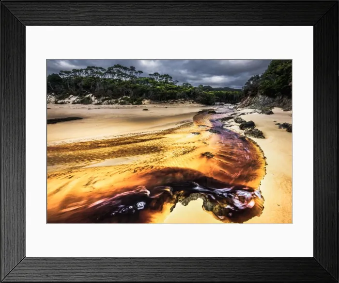 Framed Print : Hidden Bay