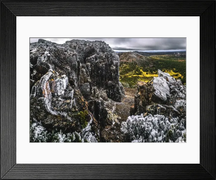 Framed Print : Solomons Throne