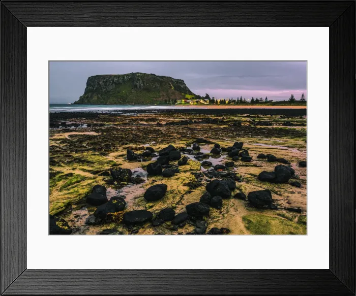 Framed Print : Stanley and The Nut, Tasmania Framed Print : Stanley and The Nut, Tasmania