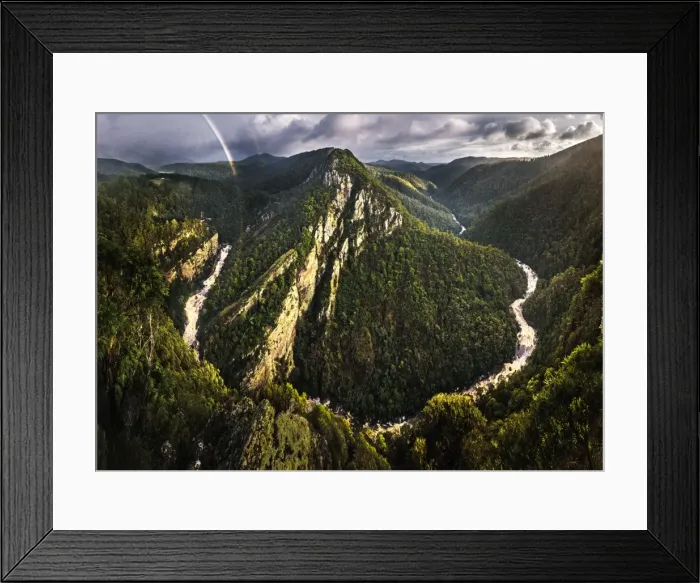 Framed Print : Leven Canyon