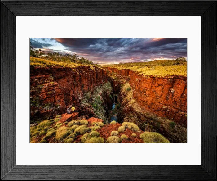 Framed Print : Knox Gorge Framed Print : Knox Gorge