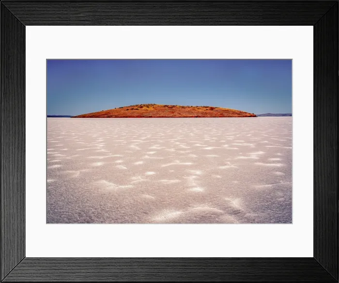 Framed Print : Lake Gairdner Framed Print : Lake Gairdner