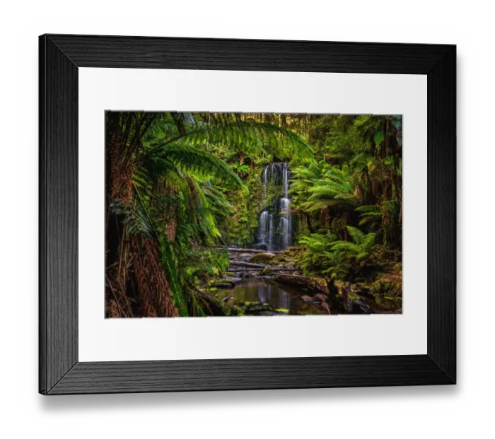 Framed Print : Beauchamp Falls, Great Otway National Park, Victoria