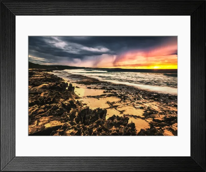 Framed Print : Quagi Beach Framed Print : Quagi Beach