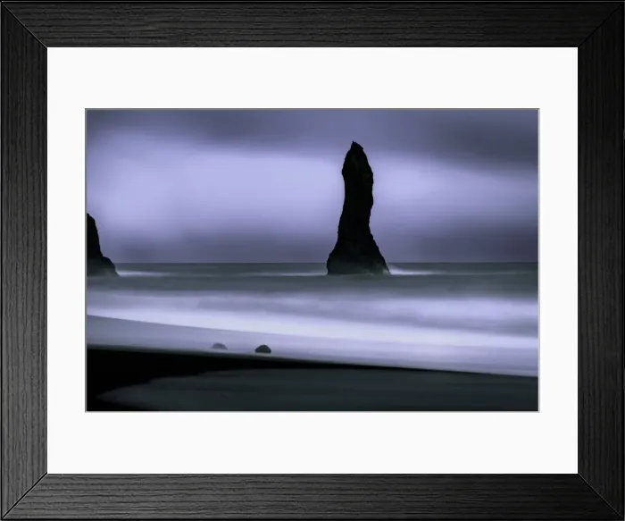 Framed Print : Reynisdrangar sea stack