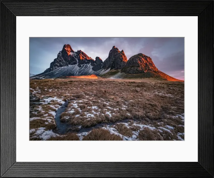 Framed Print : Vikurfjall Mountain Framed Print : Vikurfjall Mountain