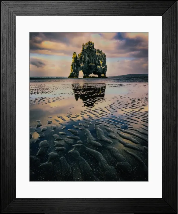 Framed Print : Hvitserkur Framed Print : Hvitserkur