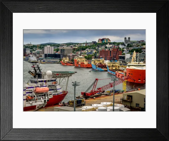 Framed Print : St. John s Framed Print : St. John s