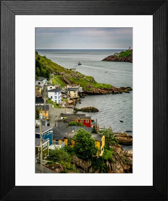 Framed Print : The Narrows to St. John s Framed Print : The Narrows to St. John s
