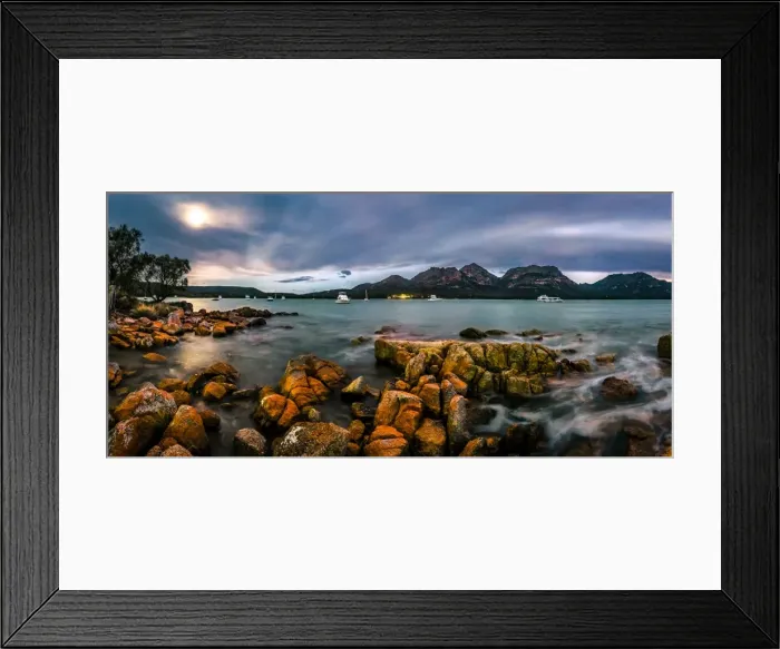 Framed Print : Hazards in Coles Bay Framed Print : Hazards in Coles Bay