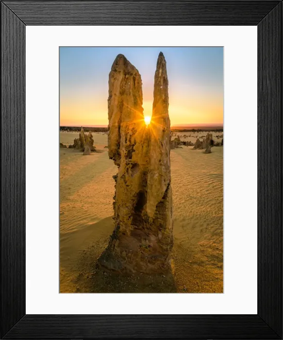 Framed Print : Pinnacle Desert Framed Print : Pinnacle Desert