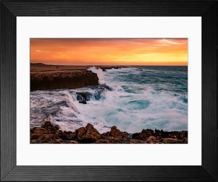 Framed Print : Quobba Coastline Framed Print : Quobba Coastline