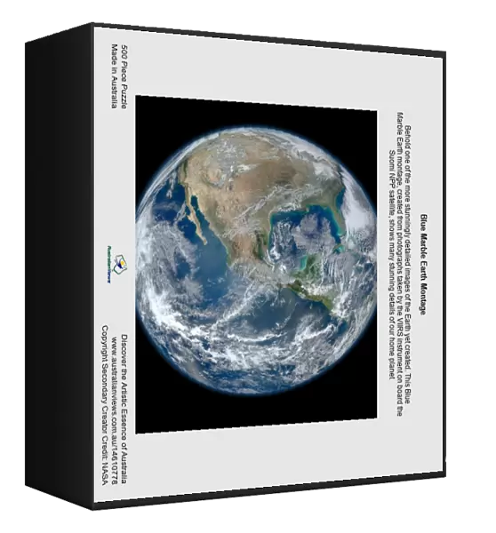Blue Marble Earth Montage