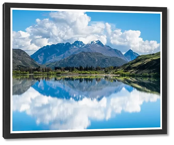 Majestic Lake Hayes Reflection, New Zealand