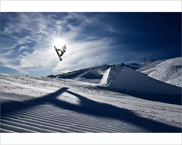 Snowboard silhouette