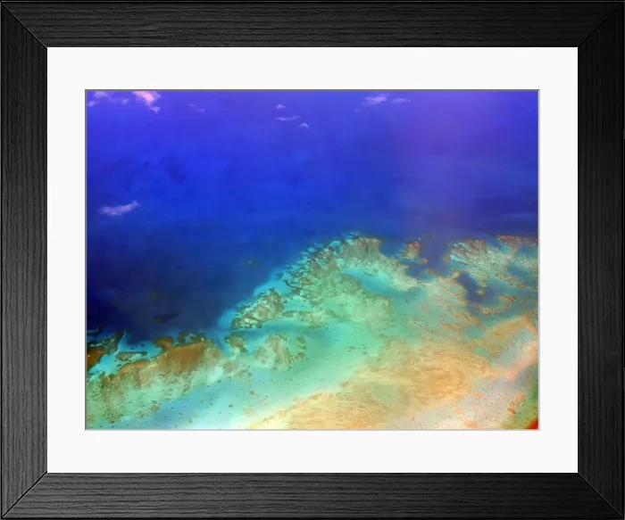Framed Print : Great Barrier Reef Framed Print : Great Barrier Reef