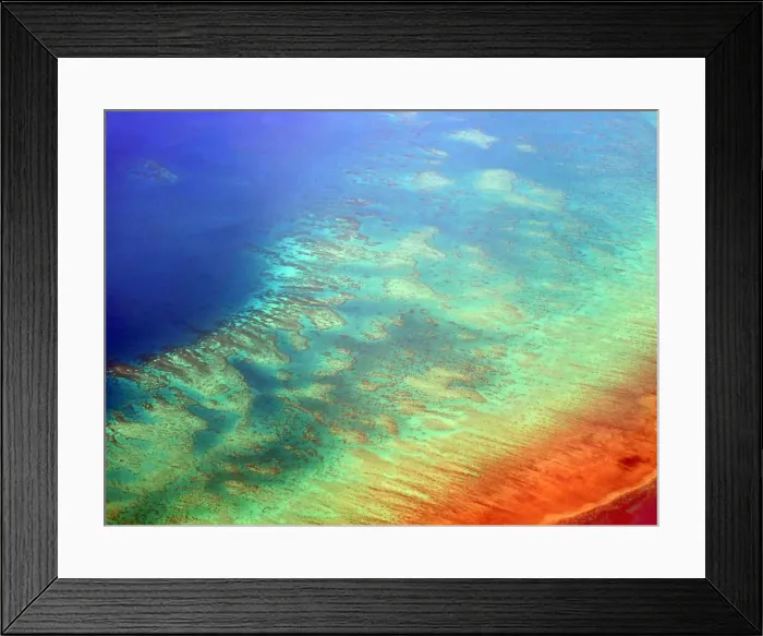 Framed Print : Great Barrier Reef Framed Print : Great Barrier Reef