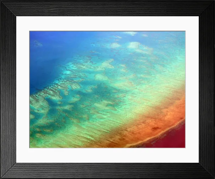 Framed Print : Great Barrier Reef Framed Print : Great Barrier Reef