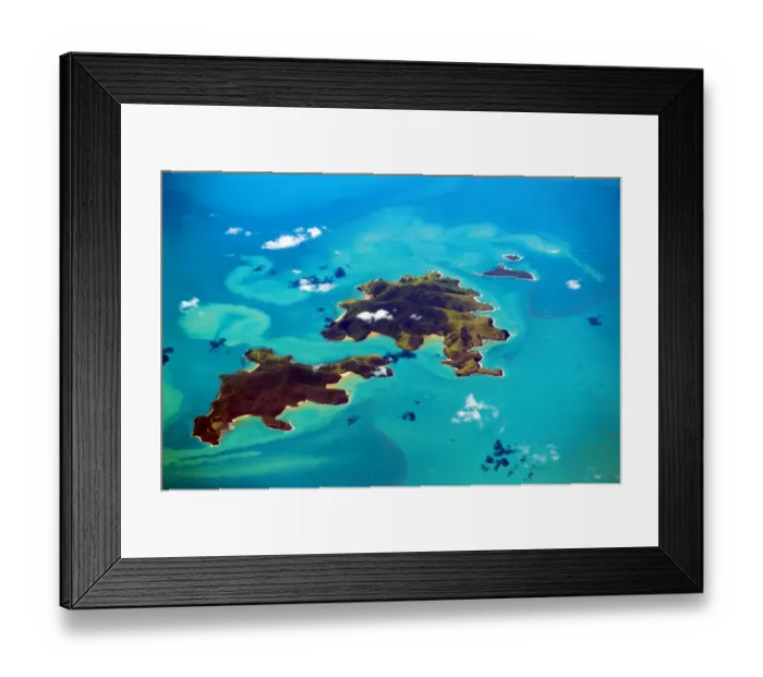 Framed Print : Whitsunday Islands