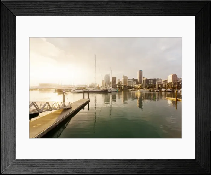 Framed Print : Auckland sunrise
