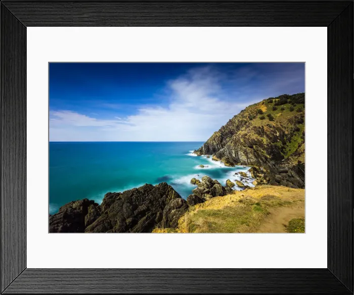 Framed Print : At the tip of Cape Byron