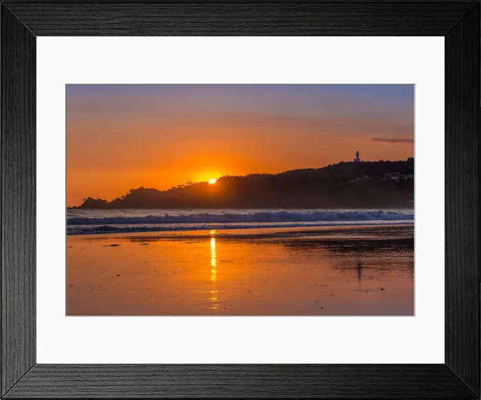 Framed Print : Cape Byron, Australia at sunrise Framed Print : Cape Byron, Australia at sunrise
