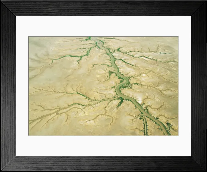 Framed Print : Mud Flats Near Derby at Kimberley in Western Australia Framed Print : Mud Flats Near Derby at Kimberley in Western Australia